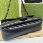 Gucci GG Marmont Shoulder Bag 734814 Black